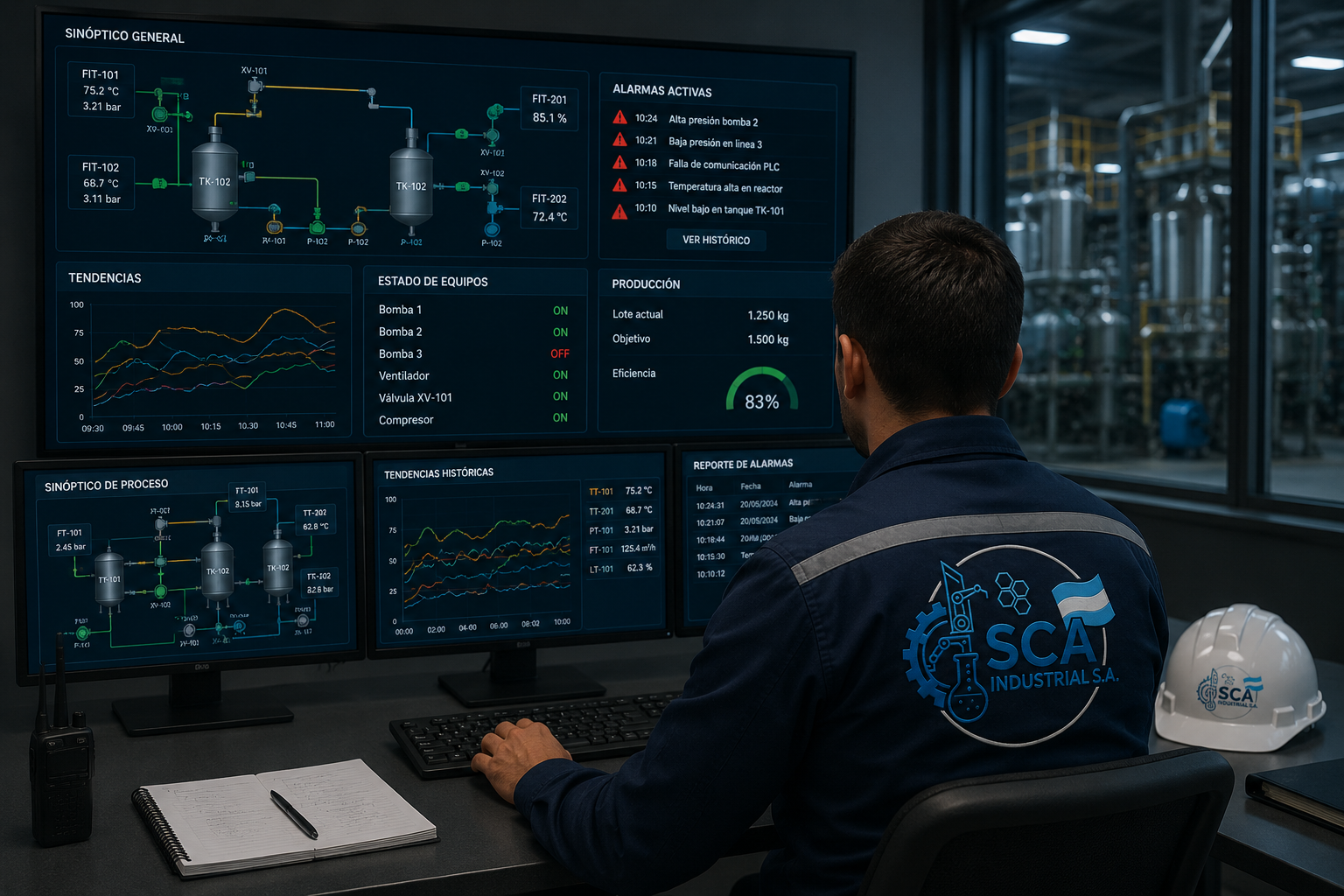 SCADA y reportes